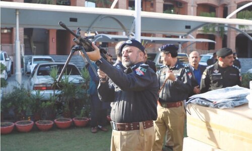 KP police get modern equipment to enhance nighttime surveillance KP police get modern equipment to enhance nighttime surveillance