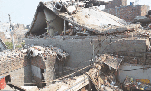 Three die, seven injured in roof   collapse after gas explosion