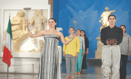 2026 Winter Olympics flame to be lit in ancient Olympia 2026 Winter Olympics flame to be lit in ancient Olympia