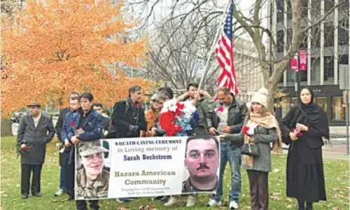 Afghan Americans rally against collective blame Afghan Americans rally against collective blame