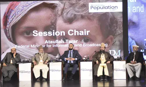 پاکستان پاپولیشن سمٹ: مسئلے کی سنگینی کو تسلیم کرنا ہوگا، عطااللہ تارڑ پاکستان پاپولیشن سمٹ: مسئلے کی سنگینی کو تسلیم کرنا ہوگا، عطااللہ تارڑ