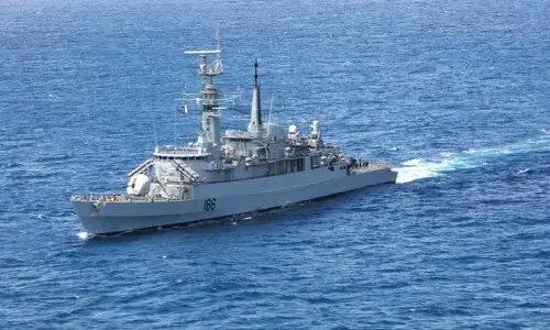 Oman navy participates in bilateral exercise in Karachi to strengthen maritime security cooperation