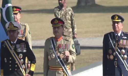 Field Marshal Munir presented guard of honour at GHQ following appointment as country&rsquo;s first CDF