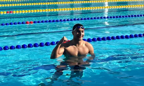 Hamza ‘The Rocket’ fires into swimming record books at National Games Hamza ‘The Rocket’ fires into swimming record books at National Games