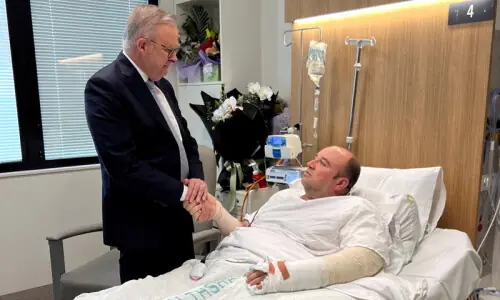 Floral tributes for Australian &lsquo;hero&rsquo; Ahmed al Ahmed, who disarmed gunman during Bondi beach shooting