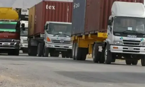 Transporters hold firm as talks continue Transporters hold firm as talks continue