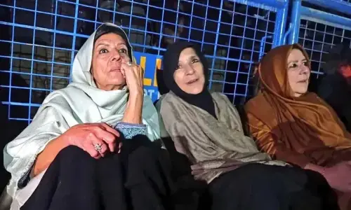 Imran&rsquo;s sisters among 400 booked over PTI Adiala sit-in; at least 14 party supporters arrested