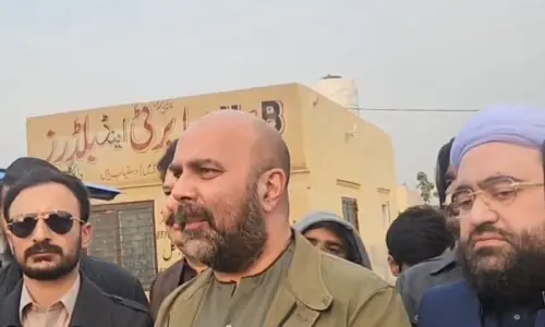 PTI leaders once again return from Adiala without meeting Imran