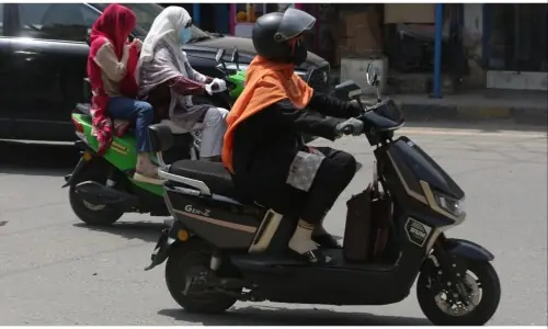 Women claiming the road in Peshawar, defining a quiet scooter revolution