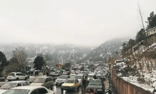 Rescue 1122, other depts on alert in Murree as snowfall expected today