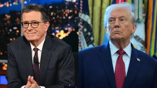 Trump says comedian Stephen Colbert is a &lsquo;pathetic trainwreck&rsquo; who should be &lsquo;put to sleep&rsquo;