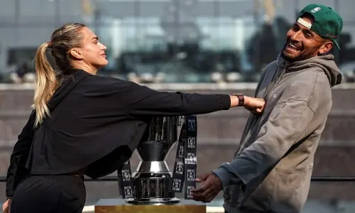 Sabalenka, Kyrgios relishing ‘Battle of the Sexes’ challenge Sabalenka, Kyrgios relishing ‘Battle of the Sexes’ challenge