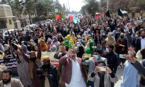Balochistan govt employees observe pen-down strike