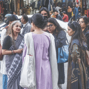 Noted artist ‘manhandled’ as police accost Aurat March activists