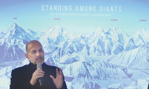 Documentary on melting glaciers highlights shared climate risks for Pakistan, Switzerland Documentary on melting glaciers highlights shared climate risks for Pakistan, Switzerland
