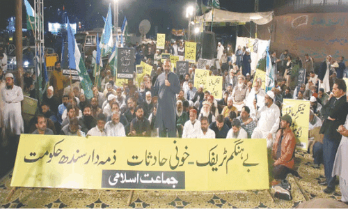 JI stages sit-in over increasing fatalities involving heavy vehicles