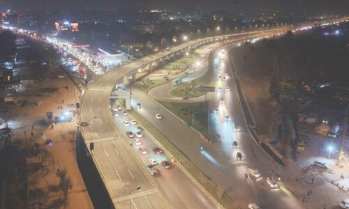 Main project of T-Chowk Flyover in Islamabad ready 2 months before deadline
