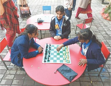 School students compete in scrabble, chess contest School students compete in scrabble, chess contest