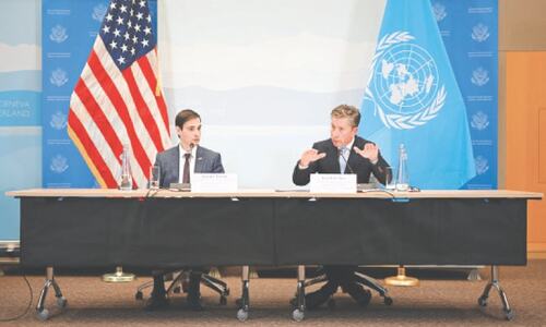 US pledges $2bn for UN aid work with &lsquo;adapt, shrink or die&rsquo; warning