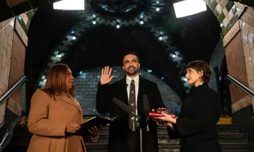 Zohran Mamdani sworn in as New York&rsquo;s first Muslim mayor