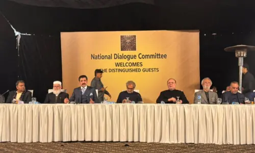 Politicos urge govt-opposition talks, seek release of political workers as &lsquo;confidence-building measure&rsquo;