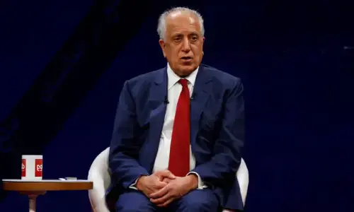 Ex-US envoy for Afghanistan Zalmay Khalilzad asks Islamabad to have fresh accord with Kabul Ex-US envoy for Afghanistan Zalmay Khalilzad asks Islamabad to have fresh accord with Kabul