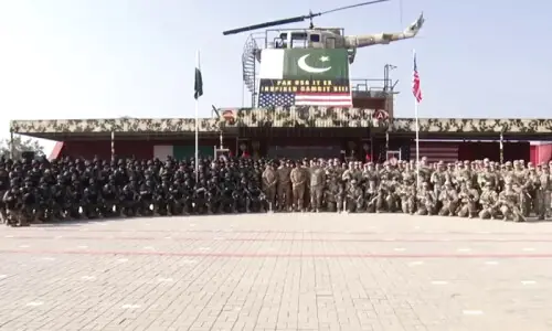 2-week-long Pakistan, US joint military exercise commences