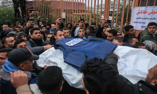 Israeli strike kills 3 journalists in Gaza, including AFP freelancer Israeli strike kills 3 journalists in Gaza, including AFP freelancer
