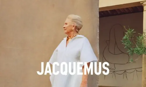 French designer Jacquemus just announced his first ambassador &mdash; his grandmother