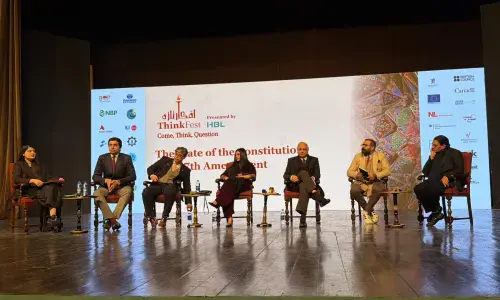 Lawyers, legal experts dissect 27th Amendment, highlight its issues at Thinkfest in Lahore