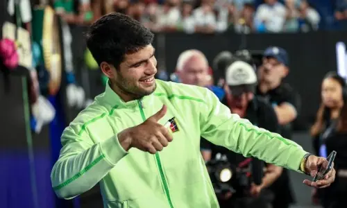 Alcaraz sweeps into maiden Melbourne semi as Gauff gone in 59 minutes