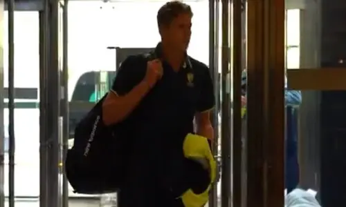 Australian squad arrives in Lahore for T20I series ahead of ICC World Cup
