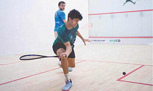 Noor and Nasir show powers of recovery, Ashab cruises at Karachi Open