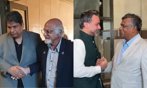 ICC deputy chair, Bangladesh Cricket Board president land in Lahore; both set to meet Naqvi