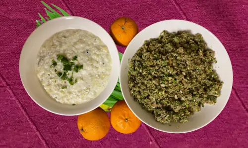 For the Gujrati in me, winter without Hara Lasun is just cold weather