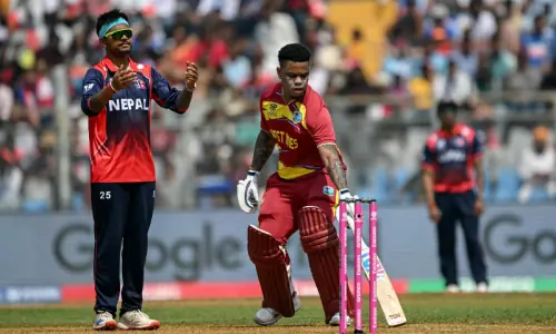 West Indies beat Nepal to become first team into T20 World Cup Super Eights