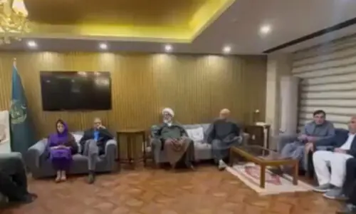 TTAP sit-in continues for 5th day at Parliament House; meetings with Imran at Adiala jail still not allowed