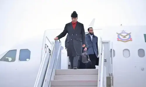 PM Shehbaz returns to London after Board of Peace moot