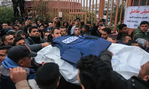 Israel committed two-thirds of record press killings in 2025: CPJ Israel committed two-thirds of record press killings in 2025: CPJ