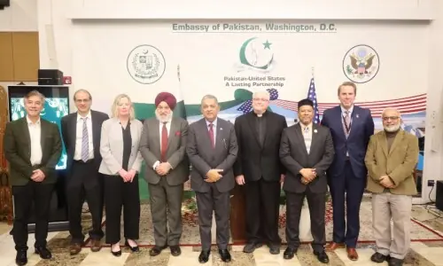 Pakistan embassy in US hosts interfaith Iftar; guests express concern about regional tensions