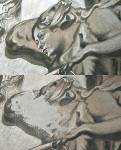 Artist rubs out Meloni likeness from fresco after controversy