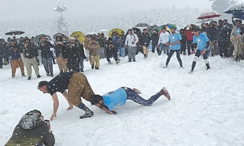 Snow festival concludes in Kalam Snow festival concludes in Kalam