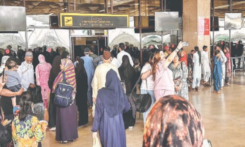 Semblance of calm touches down at Karachi airport after bizarre ‘meltdown’ Semblance of calm touches down at Karachi airport after bizarre ‘meltdown’