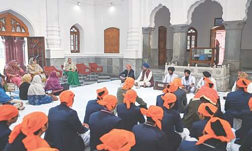 Aitchison College gurdwara echoes with Sikh verses after 78 years
