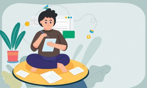 Writing through the block