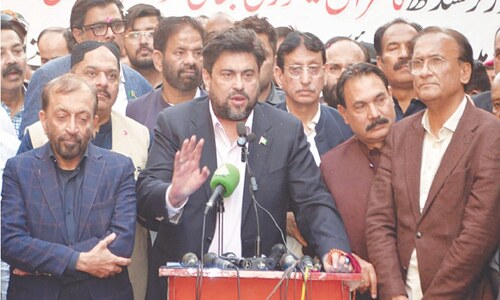 Governor Tessori denies grouping within Muttahida