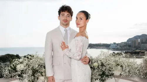 F1 star Charles Leclerc and model Alexandra Saint Mleux say ‘I do’ in Monaco F1 star Charles Leclerc and model Alexandra Saint Mleux say ‘I do’ in Monaco