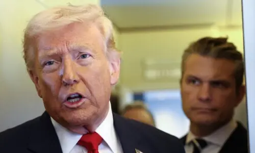 Trump rejects settling war with Iran, raises notion of eliminating all its potential leaders