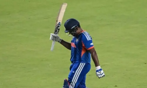 Samson rises from year of struggle to become India&rsquo;s World Cup hero