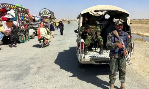 Armed forces destroy terrorist camps, support infrastructure in Afghanistan: security sources